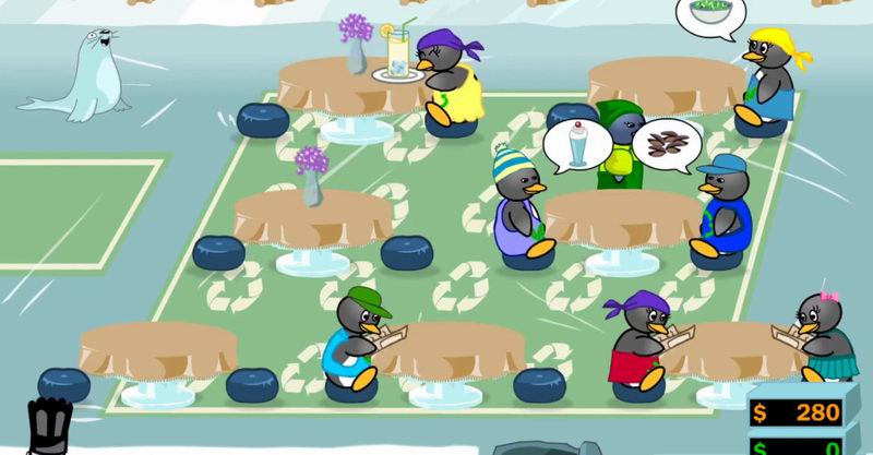 Penguin Diner 2 Online Game